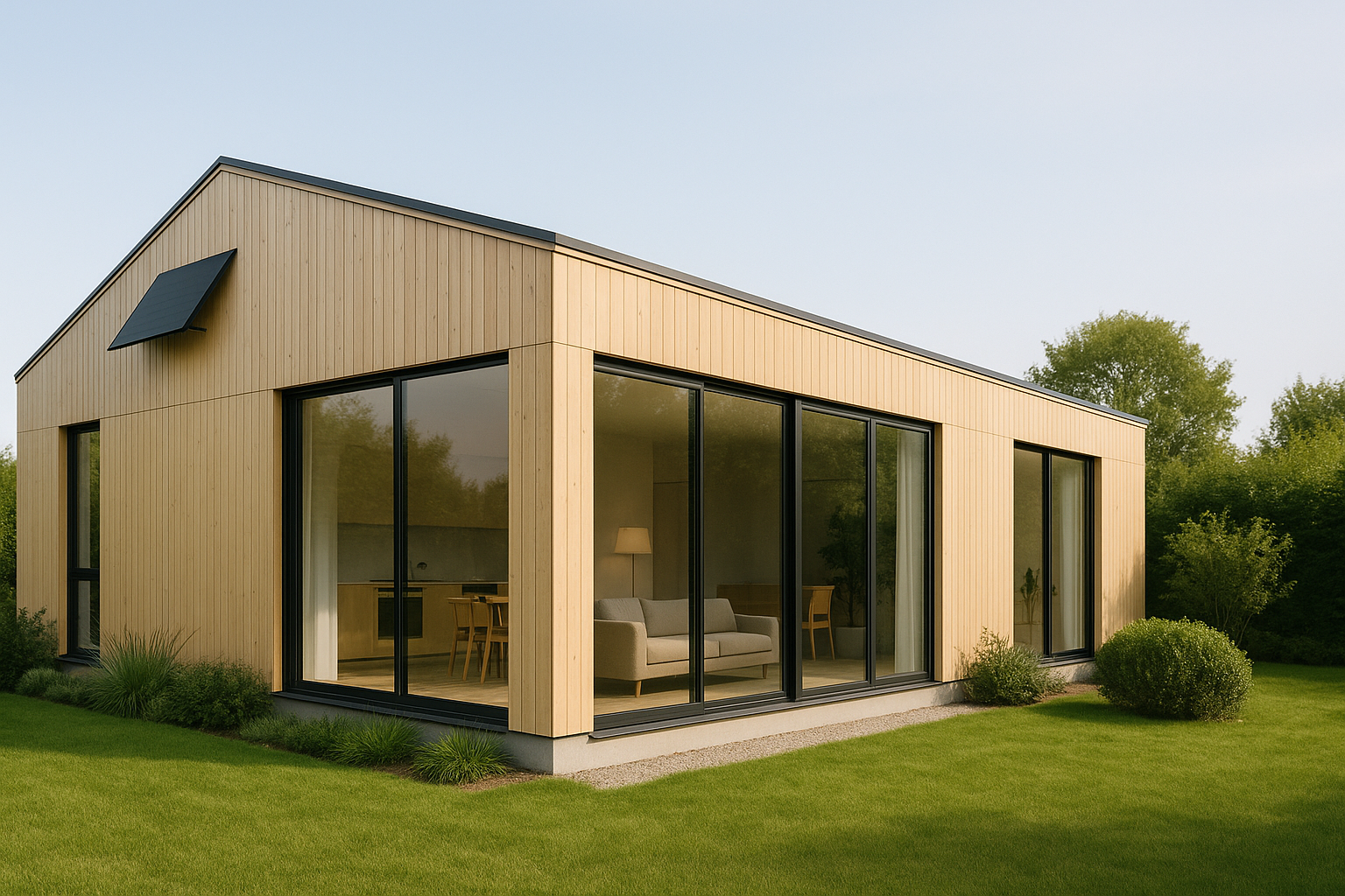 Maison éco moderne